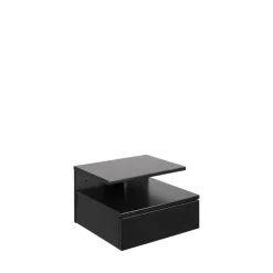 KAMICHI Table de chevet murale 1 tiroir en bois