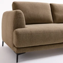 KINNA Canapé convertible express 3 places en tissu