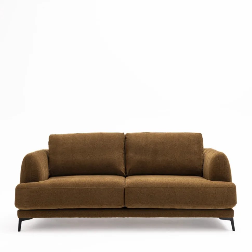 KINNA Canapé convertible express 3 places en tissu