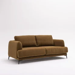 KINNA Canapé convertible express 3 places en tissu
