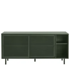 KISO Buffet 2 portes, 2 niches en métal L160cm