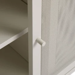 KISO Buffet 2 portes, 2 niches en métal L160cm