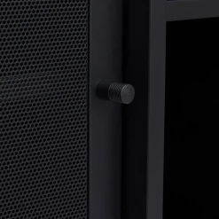 KISO Buffet 2 portes, 2 niches en métal L160cm