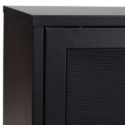 KISO Buffet 2 portes, 2 niches en métal L160cm