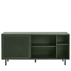 KISO Buffet 2 portes, 2 niches en métal L160cm