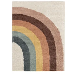 LEELOO Tapis contemporain à motif géométrique