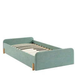 LEONA Lit enfant en tissu 90x190cm