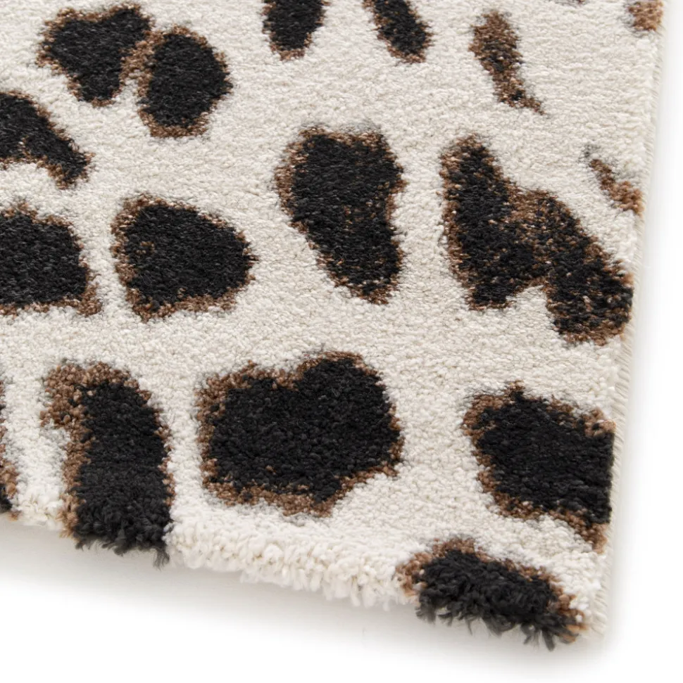 LEPI Tapis à motif léopard