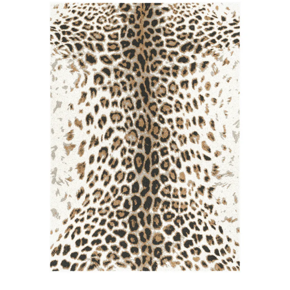 LEPI Tapis à motif léopard