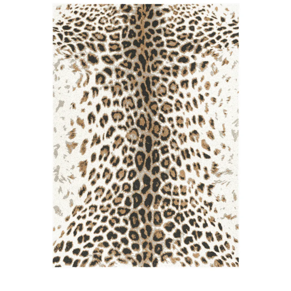 LEPI Tapis à motif léopard