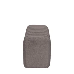 LETO Banc rembourré en tissu bouclette L79cm