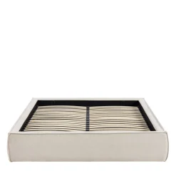 LIBERIO Lit coffre en tissu 160x200cm
