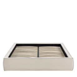 LIBERIO Lit coffre en tissu 140x190cm