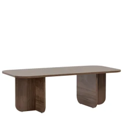 LISON Table basse rectangulaire en bois 120x60cm