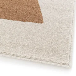 LÉO Tapis contemporain à motif géométrique