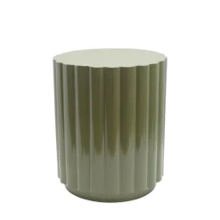 LOUISE Table d'appoint ronde en métal ø38,5cm