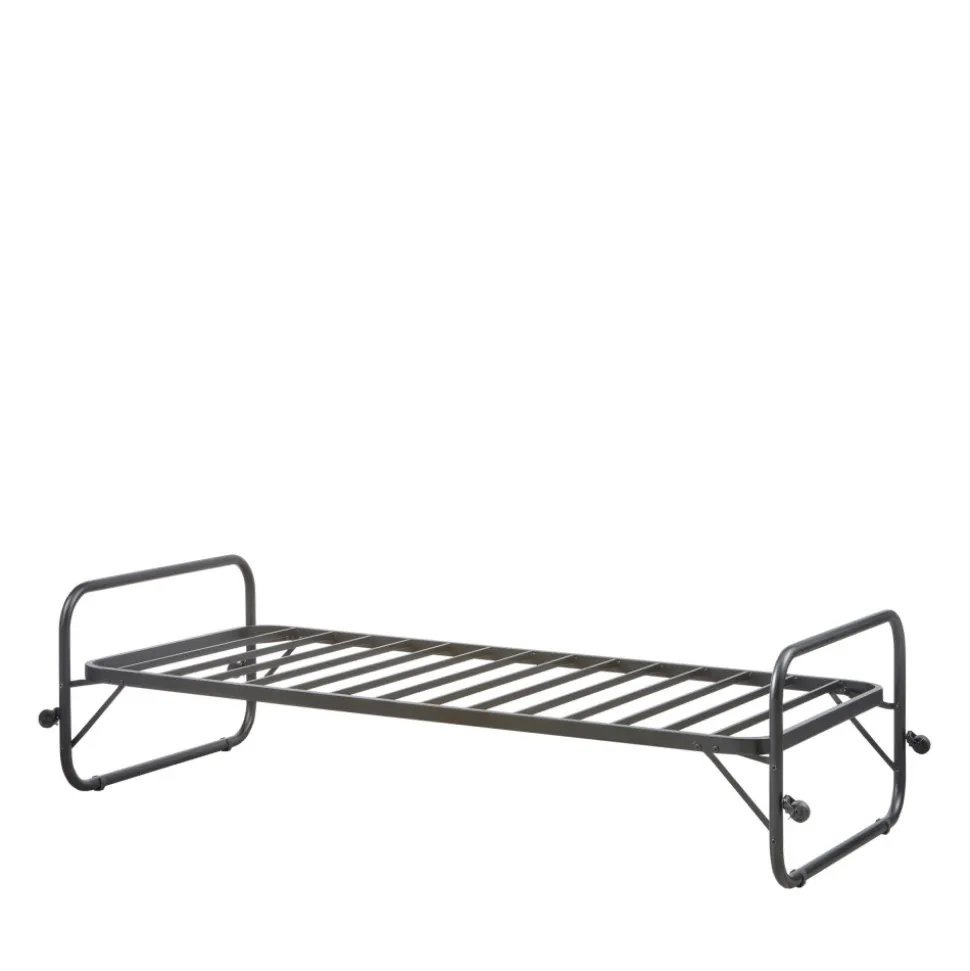 LUCY Lit en métal pliable 90x200cm
