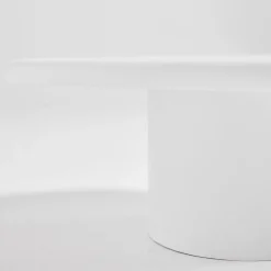 LUNA Table basse organique en fibre de ciment L80cm