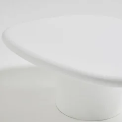 LUNA Table basse organique en fibre de ciment L80cm
