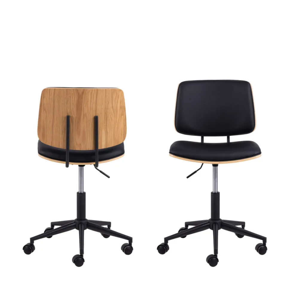 LYCOREA Chaise de bureau en simili
