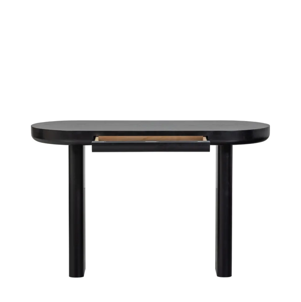 MAEL Bureau 1 tiroir en bois L120cm