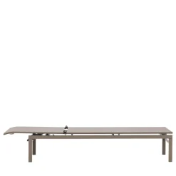 MASSIMO Chaise longue inclinable en aluminium