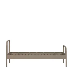 MATA Lit simple pour enfant en métal 90x200cm
