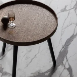 MESA Table d'appoint ronde en bois ø45cm