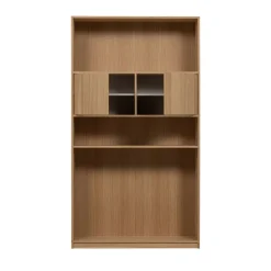 MODULAIR Bibliothèque 2 portes en bois H199cm