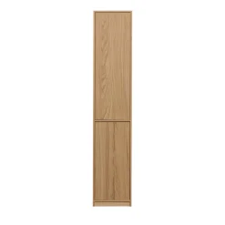 MODULAIR Colonne de rangement 2 portes en bois H199cm