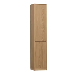 MODULAIR Colonne de rangement 2 portes en bois H199cm