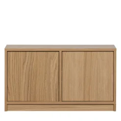 MODULAIR Meuble TV 2 portes en bois L77cm