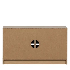 MODULAIR Meuble TV 2 portes en bois L77cm