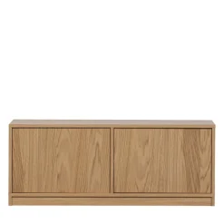 MODULAIR Meuble TV 2 portes en bois L110cm