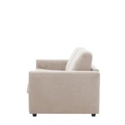 MORENA Canapé convertible express 3 places en tissu