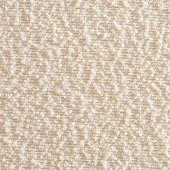 NALON Lot de 2 chaises en tissu bouclette et métal