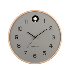 NATURAL CUCKOO Horloge murale ronde ø31,5cm