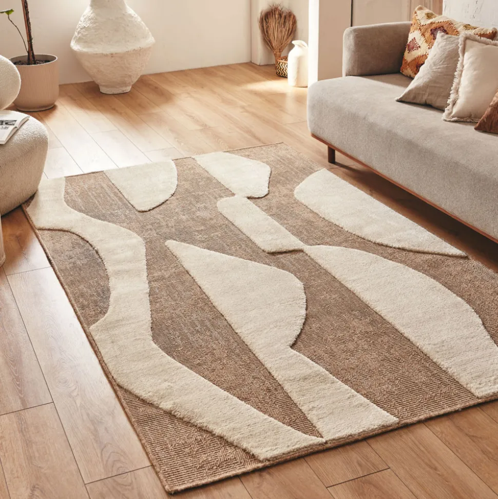 NEON Tapis bohème à motif géométrique