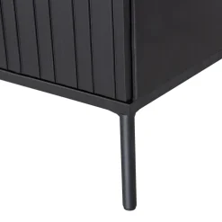 NEW GRAVURE Meuble TV 2 portes en bois L100cm