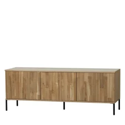 NEW GRAVURE Meuble TV en bois L150cm