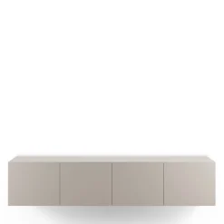 NEXA Meuble TV suspendu 4 portes en bois L180cm