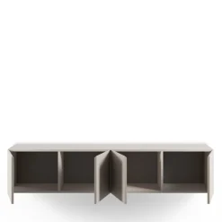 NEXA Meuble TV suspendu 4 portes en bois L180cm
