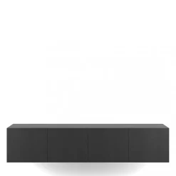 NEXA Meuble TV suspendu 4 portes en bois L180cm