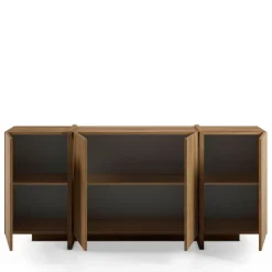 NICOLE Buffet 4 portes en bois L180cm