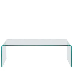 NIDO Table basse en verre L110cm