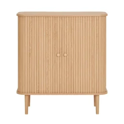 NIKKO Buffet 2 portes coulissantes en bois H87cm