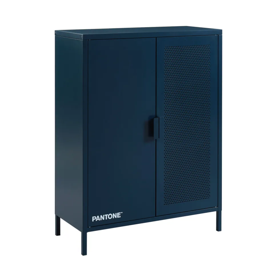NINO Buffet haut 2 portes en métal PANTONE H100cm