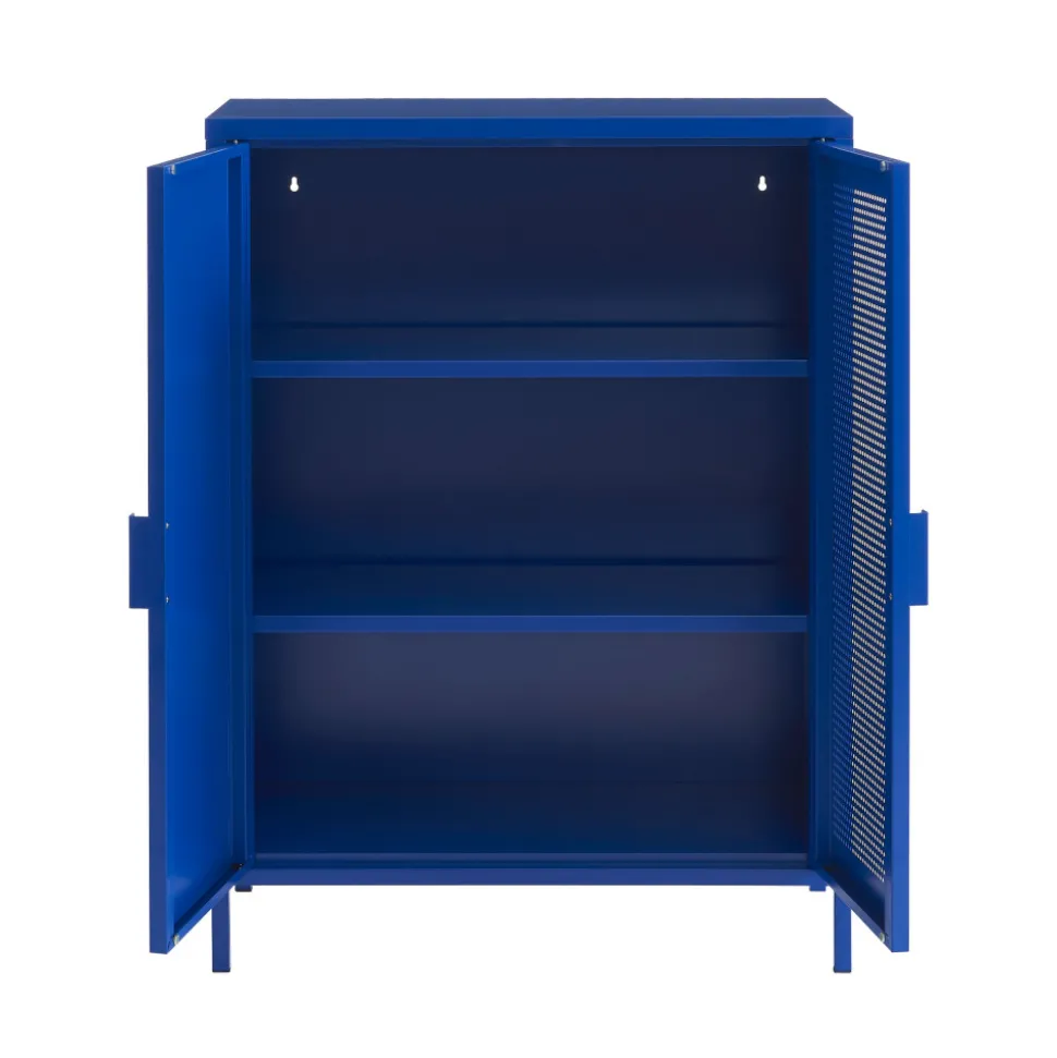 NINO Buffet haut 2 portes en métal PANTONE H100cm