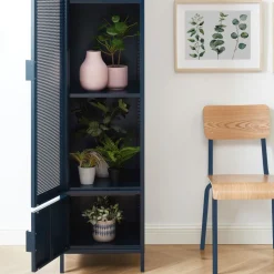 NINO Colonne de rangement 2 portes en métal PANTONE H180cm