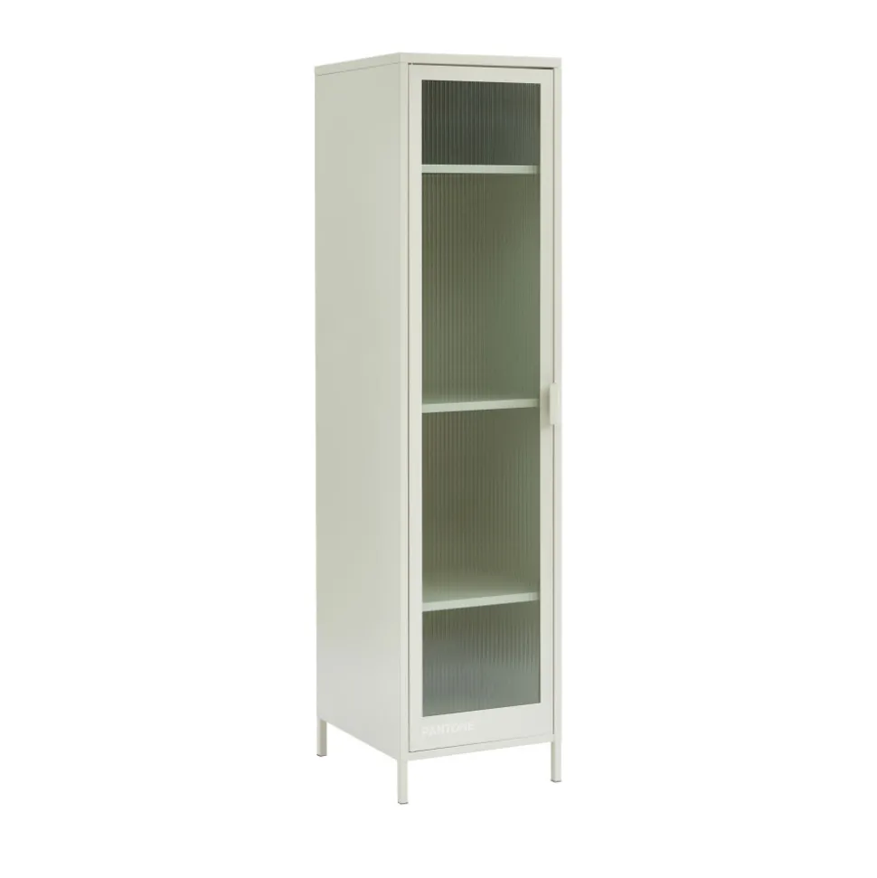 NINO Colonne de rangement 1 porte en métal PANTONE H180cm